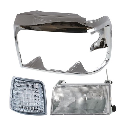 Headlight left side - left, for